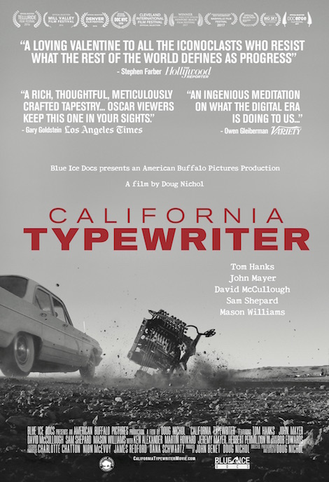 California Typewriter movie poster